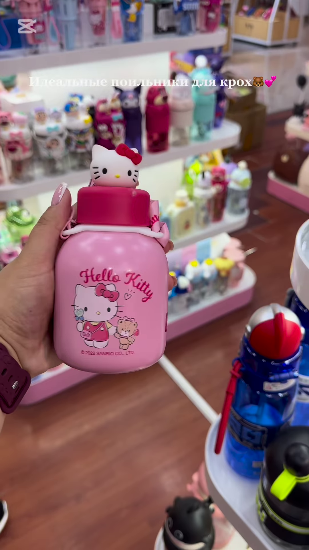 Adorable Character-Themed Kids’ Drinkware Collection: Cute Pink Sippy Cups and Water Bottles for Toddlers