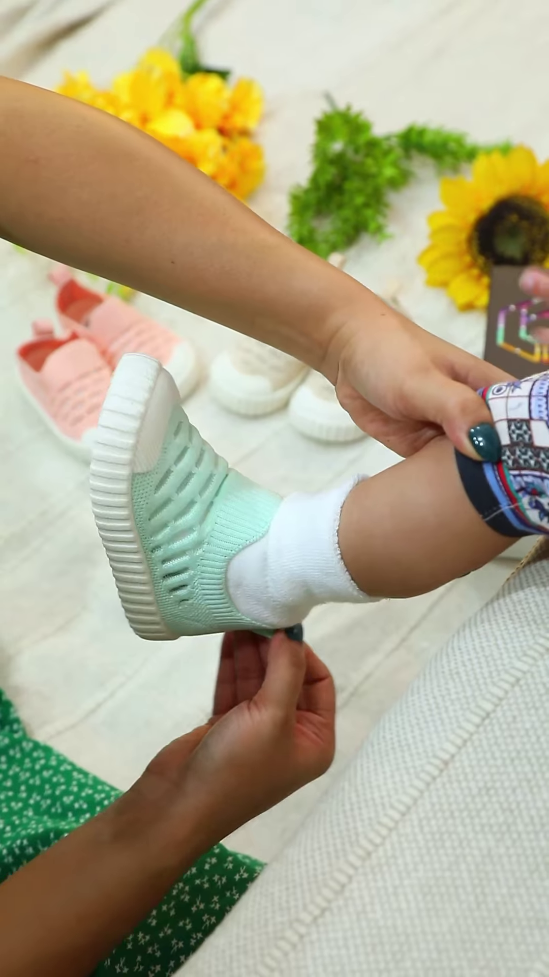 πΆπ Easy-On Baby Knit Sneakers β Soft, Stretchy, and Oh-So-Comfy!