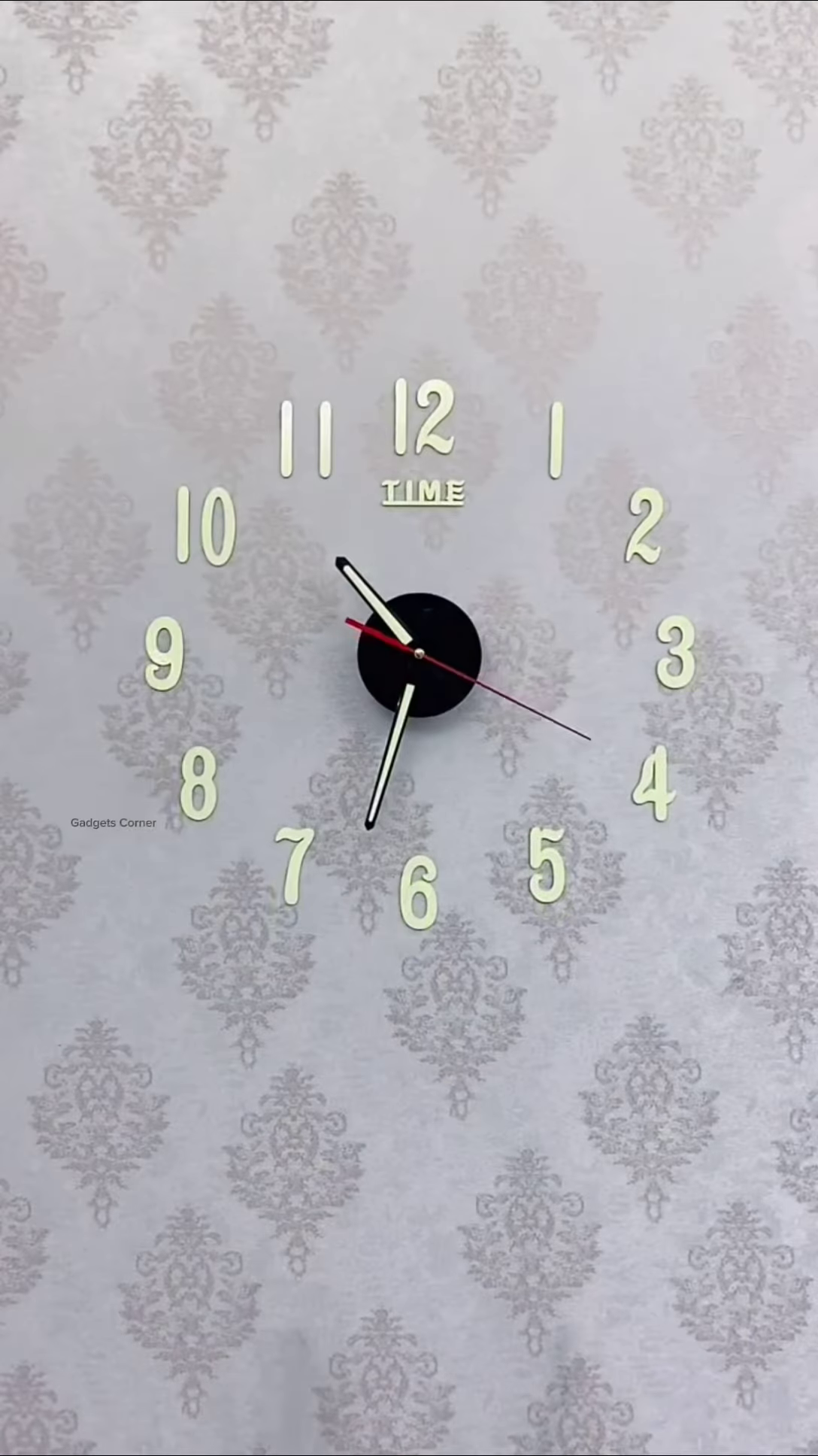 🌙 Glow-in-the-Dark Wall Clock – Time That Shines at Night! 💡🕰