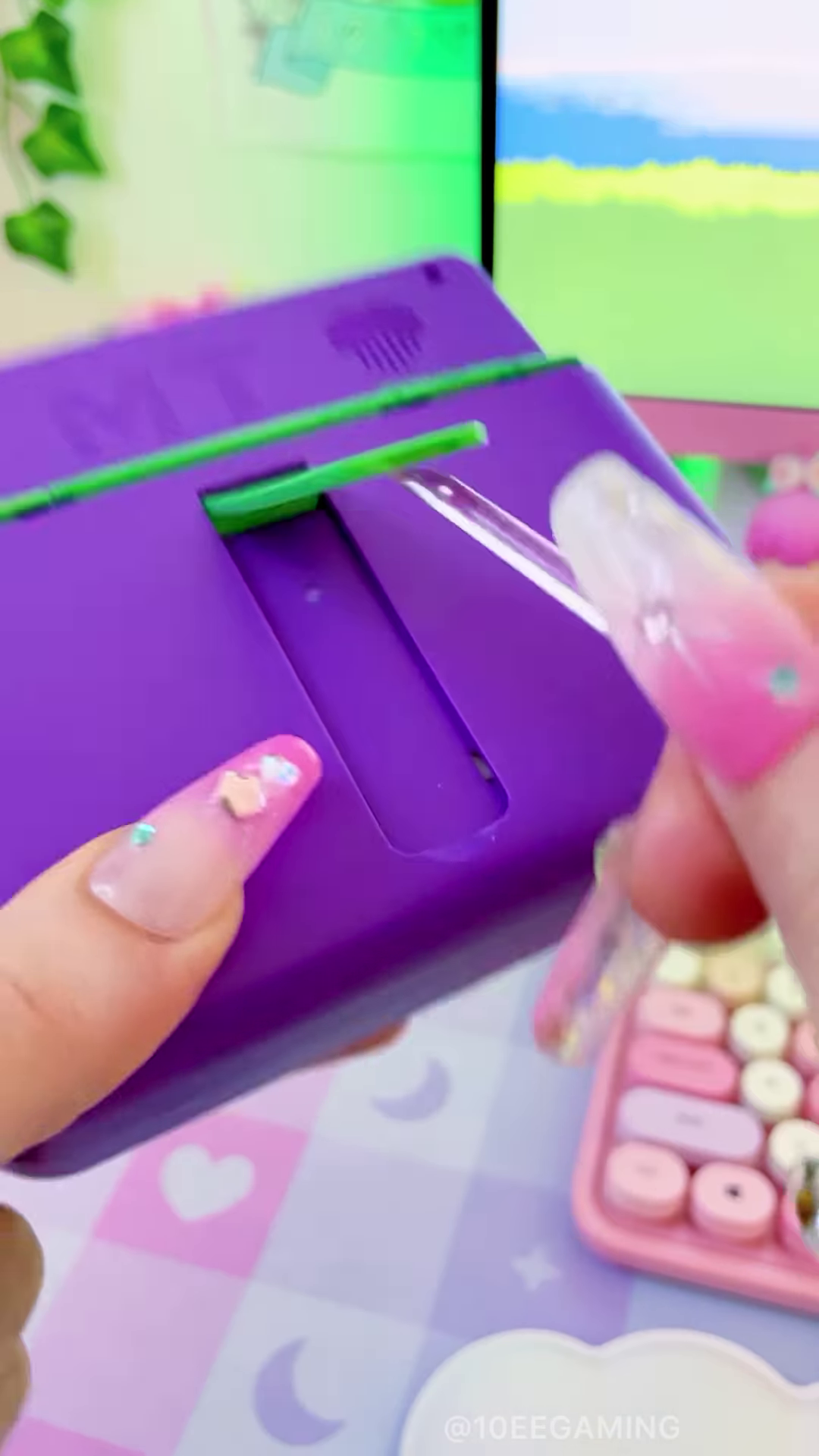 🎮 : Retro Vibes Reloaded — The Cutest Way to Game On! 💜✨
