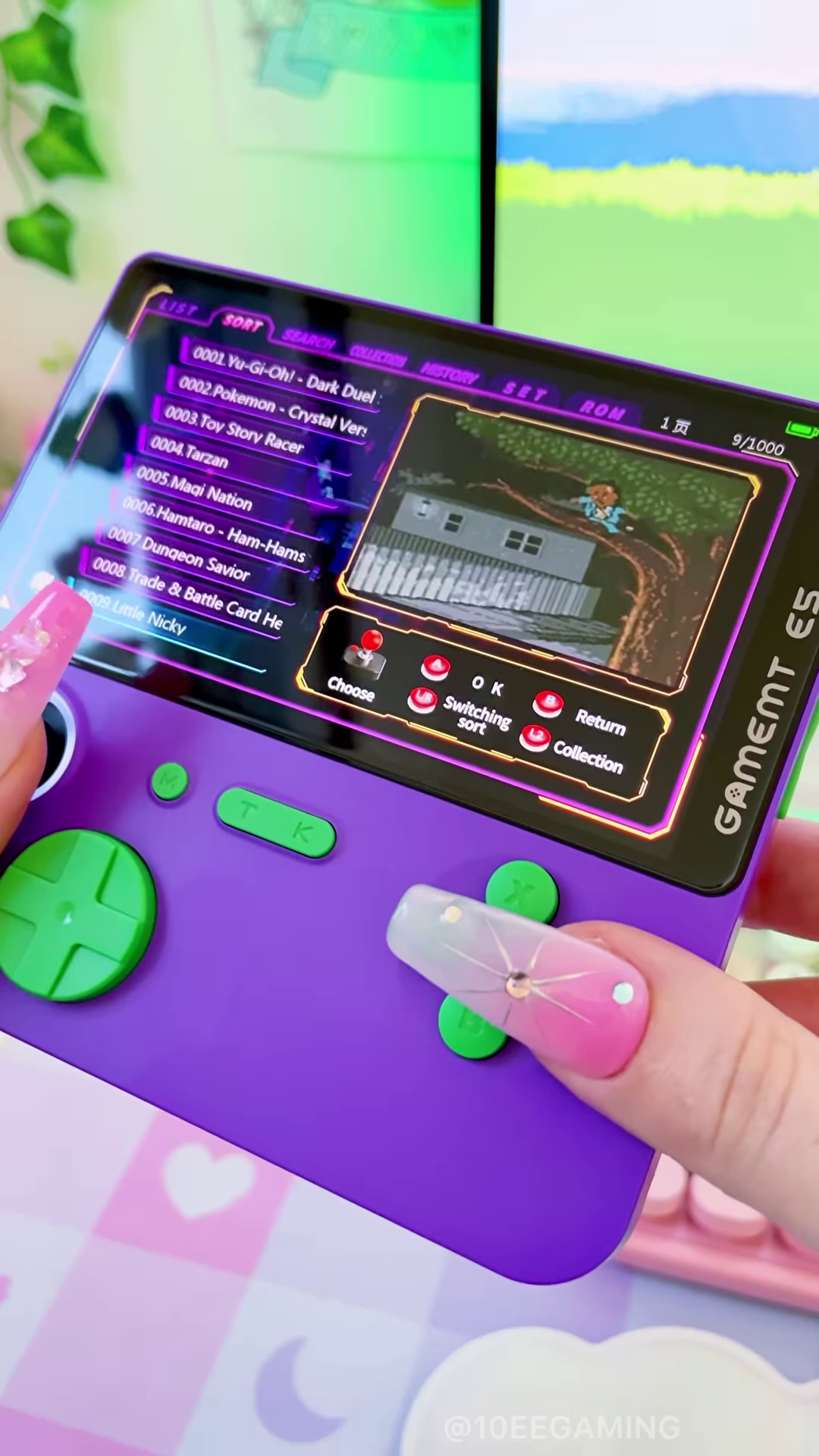 🎮 : Retro Vibes Reloaded — The Cutest Way to Game On! 💜✨