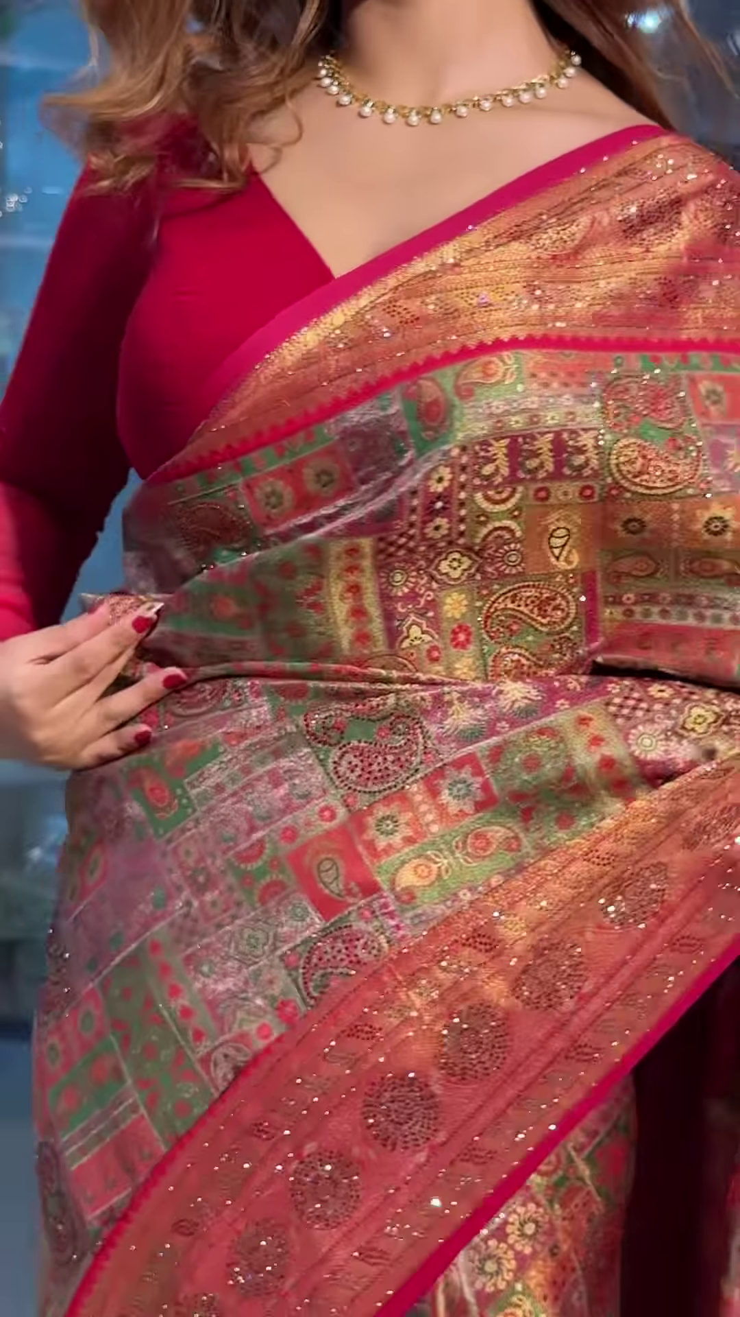 Regal Banarasi Silk Saree – A Timeless Statement