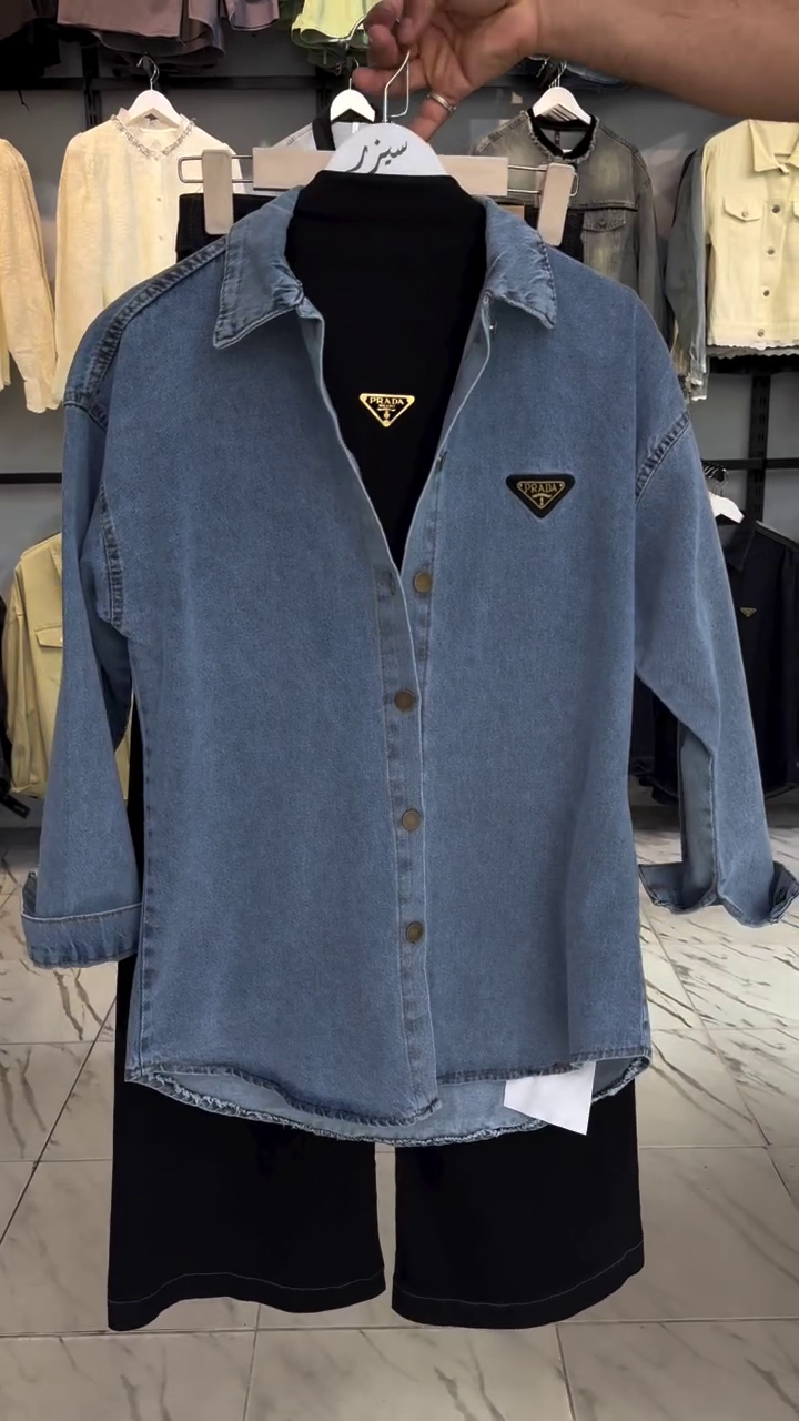 Denim Luxe Street-Style Co-ord – Bold, Trendy & Effortlessly Cool