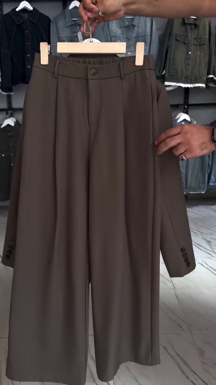 Elite PowerFit Premium Blazer & Palazzo Co-ord – Boss Mode Elegance