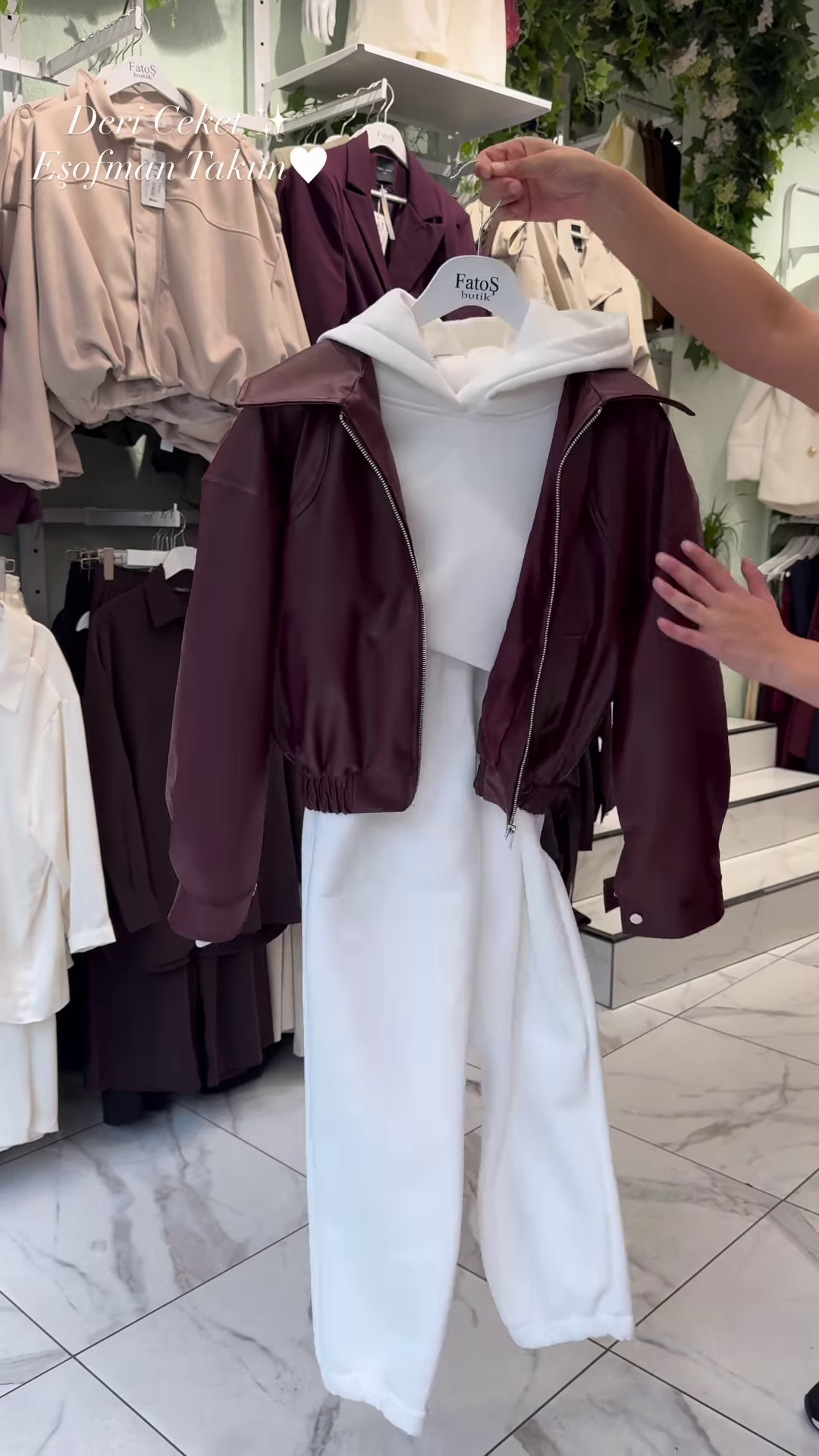 🤍 Urban Luxe Layered Jacket & Hoodie Dress Set – Effortless Style with a Modern Edge (XXS–XXL) 🍷✨