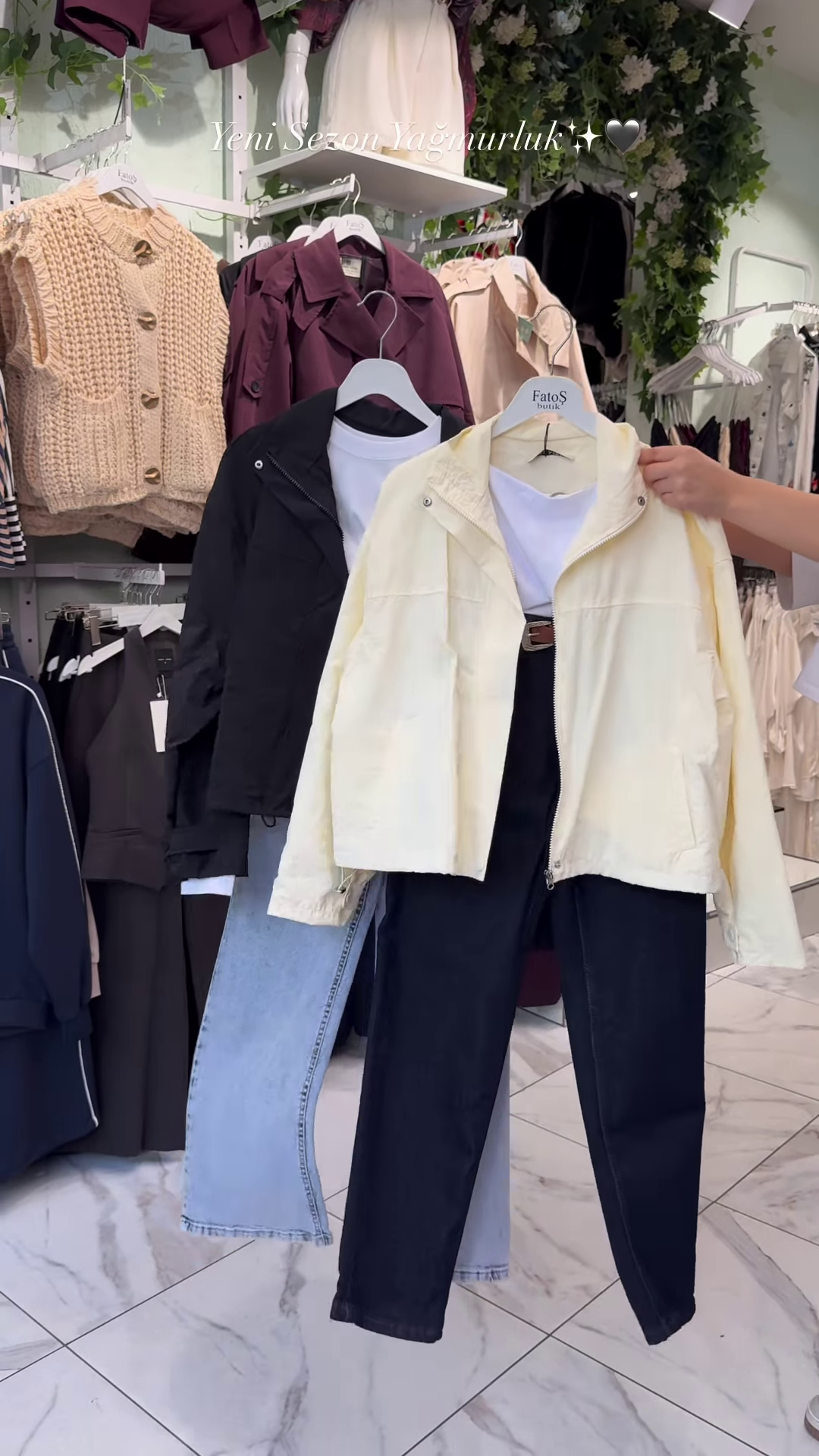 🌧️ Urban Breeze Cropped Jacket Set – Lightweight Style for Every Season (XXS–XXL) ✨