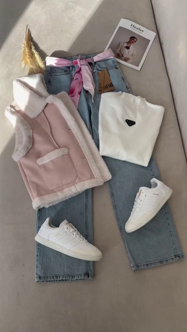 🌸 Blush Breeze Winter Co-Ord Set – Soft Chic Everyday Glam 🌸