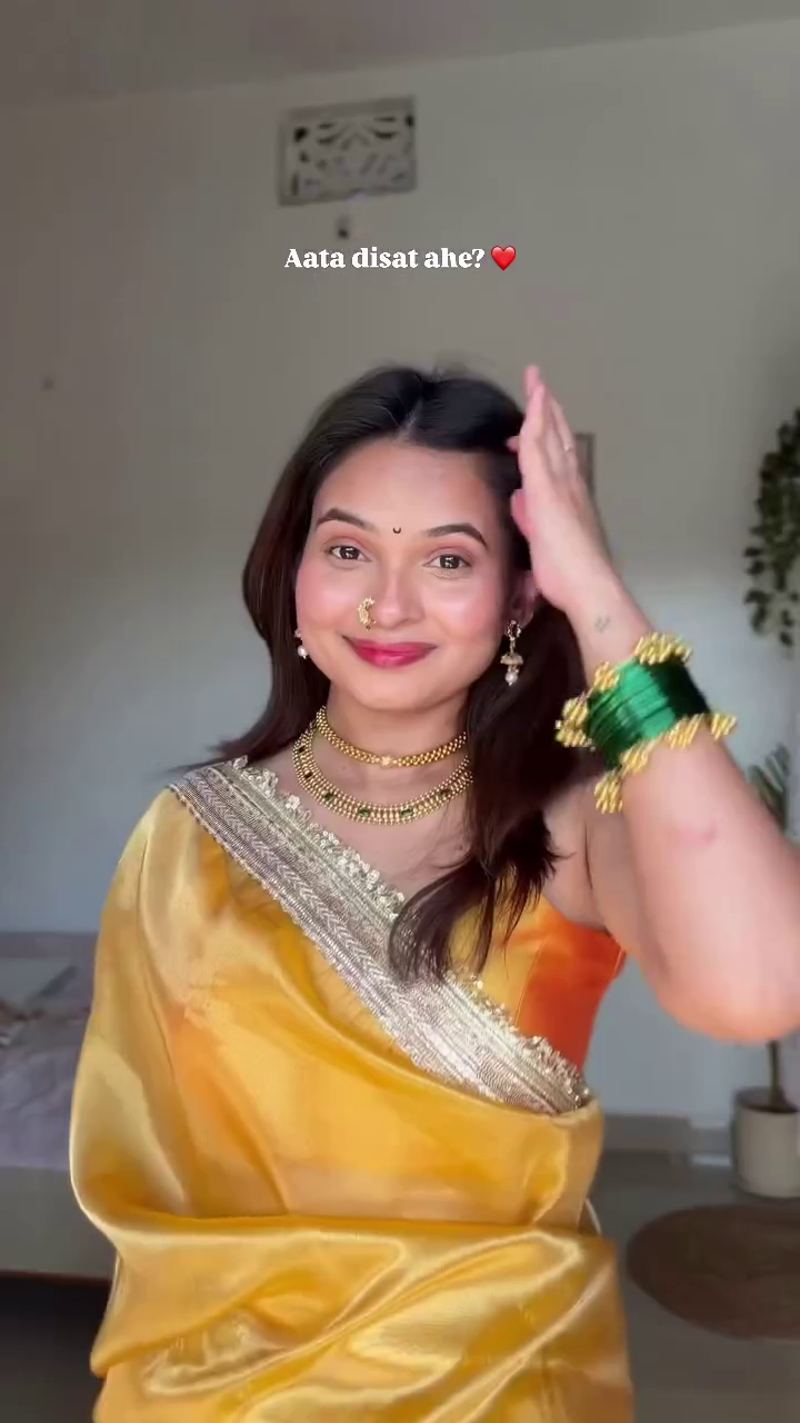 💛 Radiant Golden Silk Saree with Rich Border – Festive Royal Elegance 💛