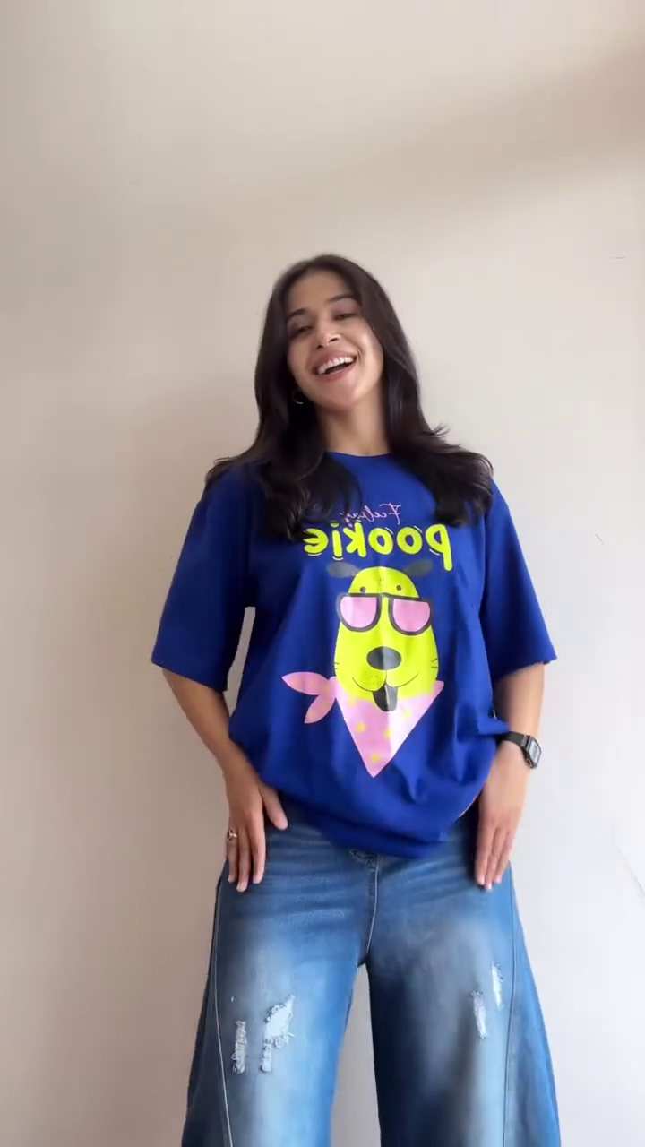 💙 Quirky Pookie Graphic Tee – Fun, Bold & Effortlessly Cool 😎✨