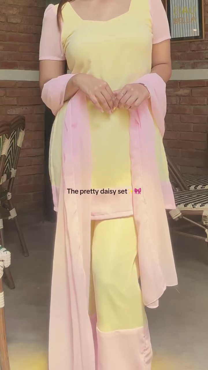 “Pretty Daisy Set 🌼✨ | Pastel Sunshine Coord Set”