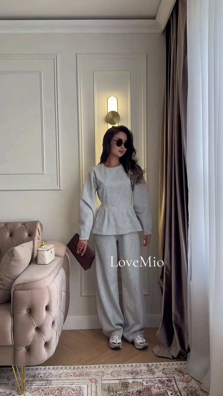 “Cloud Lounge Set ☁️ | Luxe Minimal Co-ord”