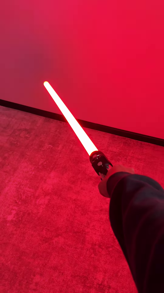 🟥 Become the Sith You Were Meant to Be – Red Lightsaber Ready! ⚔️