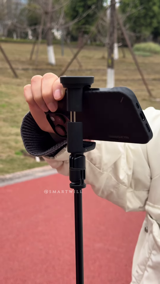 🌀 SMARTWILL Telescopic Tripod Selfie Stick