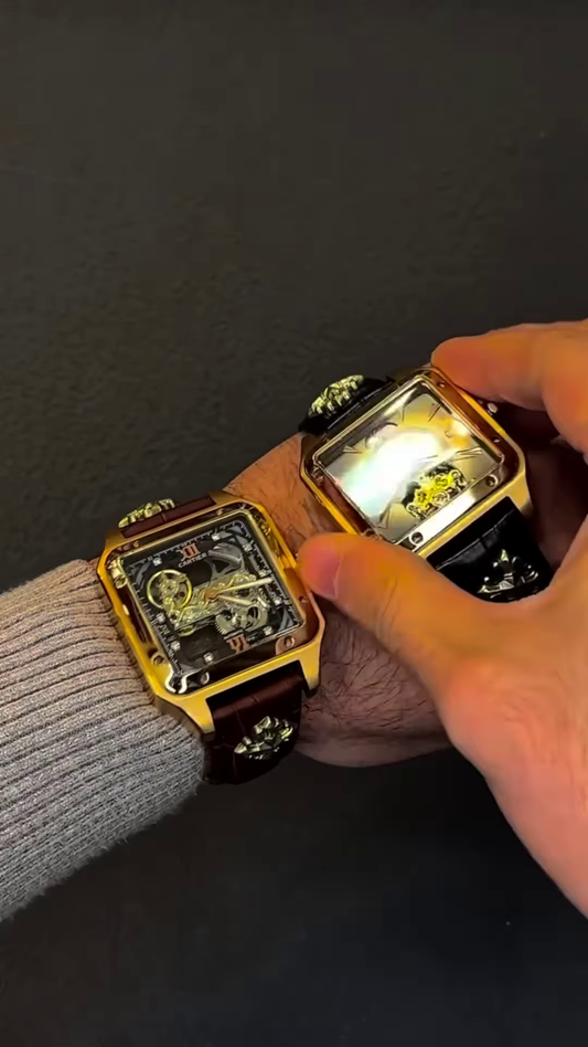 🕰️ Luxurious Skeleton Dial Watches – Bold Style Meets Timeless Precision ✨💎