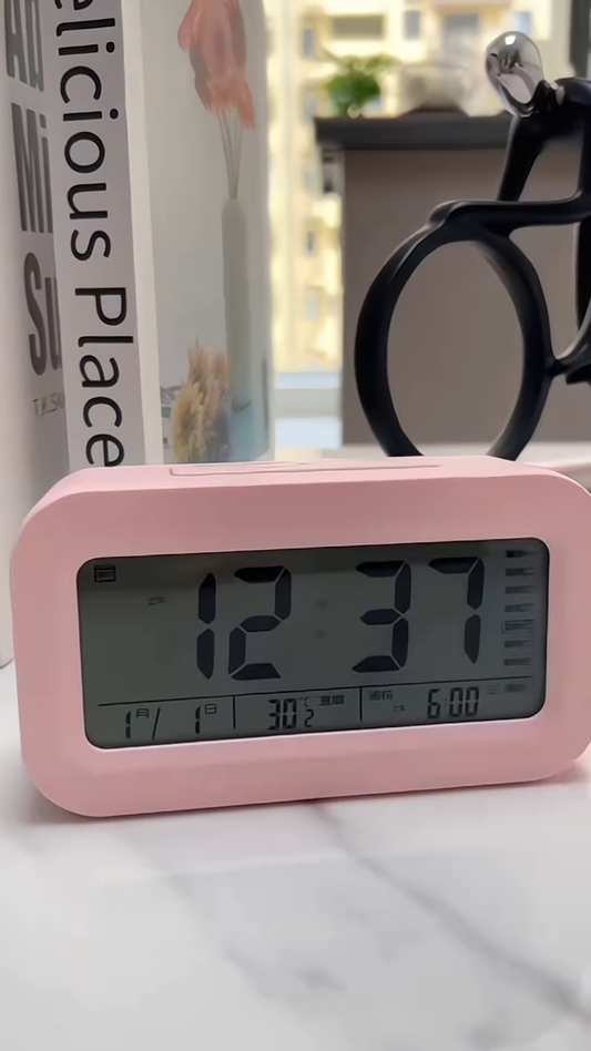 ⏰💡 Multi-Functional Digital Alarm Clock – Stylish, Smart & Super Handy!