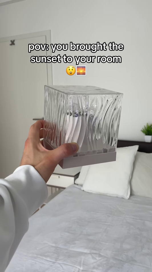 Sunset in a Cube: Illuminate Your Space with Magic 🌇🧊