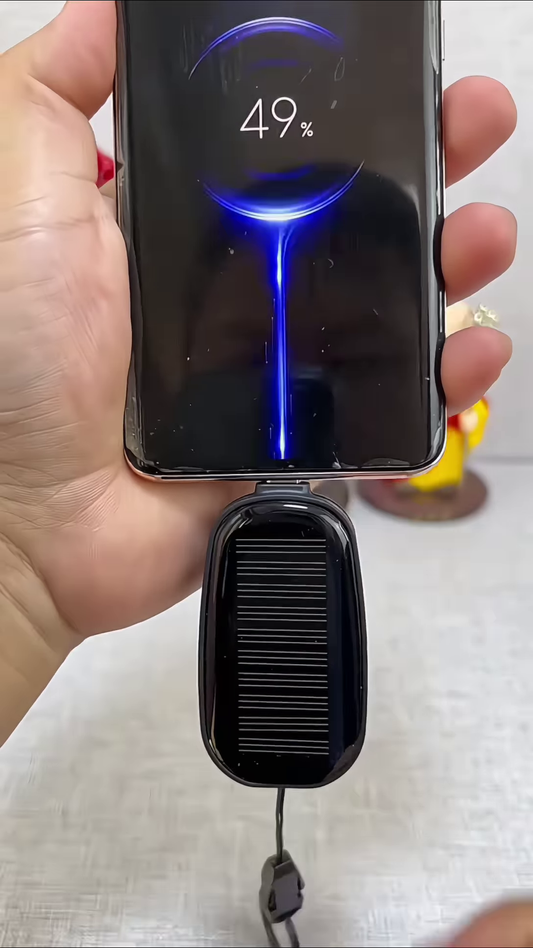 Compact Solar Powered Mobile Device Charger – Portable Energy Solution for Smartphones