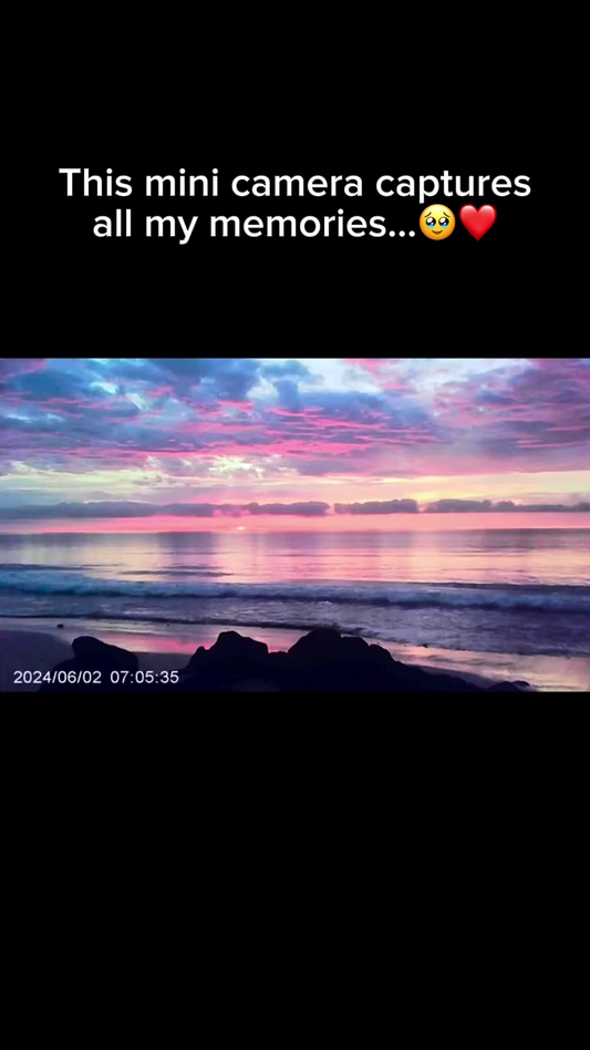 🎥 Title: Tiny Cam, Big Memories! 📸💖