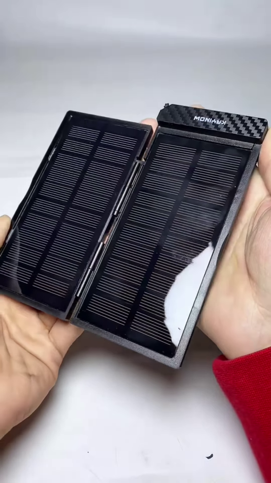 Solar Power Bank – Dual Panel Fast-Charging Solution