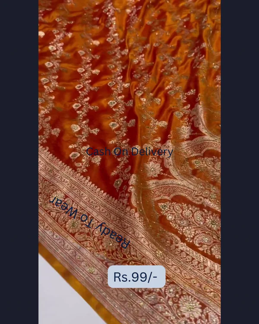 Banarasi Silk Works Banarasi Silk Saree