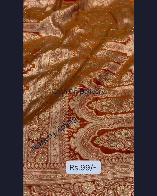 Banarasi Silk Works Banarasi Silk Saree