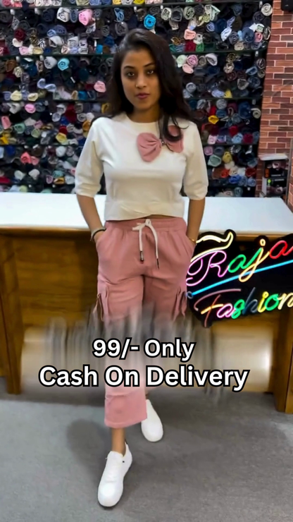 Sleek Simplicity Cotton Co-ord Set
