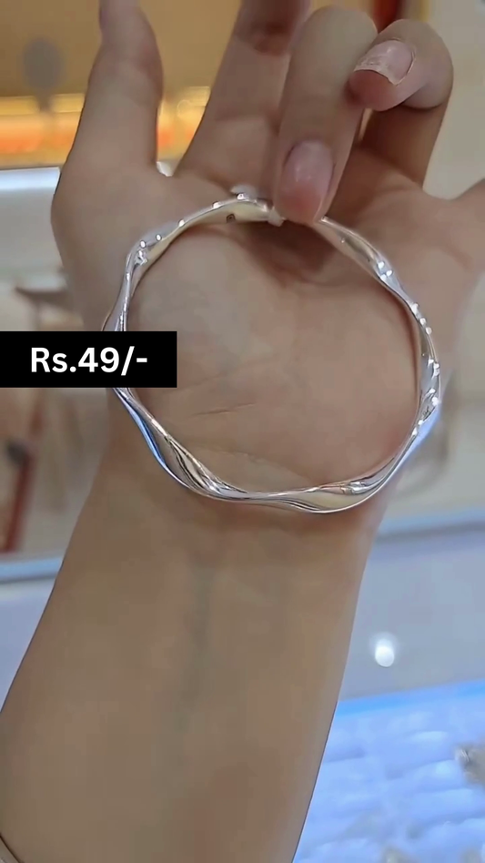 Trendy & Minimal 925 Sterling Silver Bangles